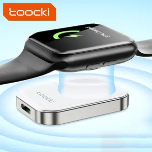 Toocki Circuit Bescherming 2.5W Smart Horloge Oplader Magnetische Snel Opladen Draadloze Oplader Adapter Voor I Watch