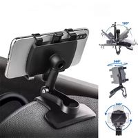 Support de téléphone multifonctionnel pour navigation automobile, rotatif pour console centrale, tableau de bord, rétroviseur et supports.