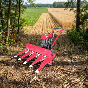 Machine de coupe à essence autopropulsée, moissonneuse 4 rangs avec boîte de vitesses à double différentiel intégrée pour foin agricole - Product Image 2