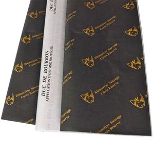 Papel de Seda Premium con Logotipo y Revestimiento Resistente a la Humedad para Cajas de Regalo de Zapatos, Ropa, Joyería, Envoltura Floral, Material Encerado - Product Image 4