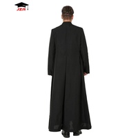 Venta al por mayor graduado anglicano sotana clero túnica hombres mujeres sacerdote púlpito traje Altar servidor vestimentas casullas