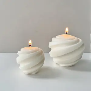 Stampi da forno a sfera filettati candela stampi per candele unici fai da te