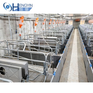 Lớn lợn trang trại 1000 lợn nái farrowing lồng gieo bút farrowing Crate cho lợn - Product Image 5