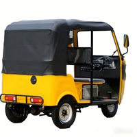 Mototaxi con Techo Impermeable para Servicio Todo el Año, Carga Pesada, Descuento