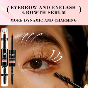 Sérum 2-en-1 Sourcils et Cils Effet 3D Naturel Formule Volumisante et Conditionnante Gel <span class=keywords><strong>Transparent</strong></span> <span class=keywords><strong>Fixateur</strong></span> <span class=keywords><strong>de</strong></span> Sourcils Soin Longue Durée - Product Image 2