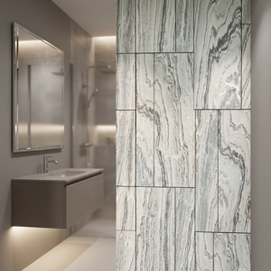Fabricante Indio de Láminas de Mármol con Patrón de India, Revestimiento de Piedra Natural de Lujo, Impermeable, Duradero y Ecológico para Cocina, Hogar y Bar - Product Image 2