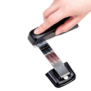 Deli 0414S Stapler 50 Sheet Capacity Multi Angle Rotating Center Seam Home Office Use - Product Image 1