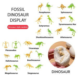 Excavation géologique <span class=keywords><strong>d</strong></span>'œufs <span class=keywords><strong>de</strong></span> dinosaures, module <span class=keywords><strong>fossile</strong></span> pour enfants, tige éducative précoce, bricolage, jouets du monde des dinosaures - Product Image 5