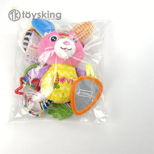 Bébé berceau suspendu animal hochet pendentif bébé avec dents colle <span class=keywords><strong>BB</strong></span> anneau papier peluche jouet - Product Image 6