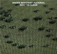 Étui de chasse en polyester résistant à l'eau, sangle d'épaule rembourrée amovible, fermeture à glissière, grande capacité, durable pour une utilisation en extérieur