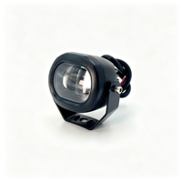 Nouvelle lampe de travail à faisceau linéaire pour chariot élévateur, zone de sécurité LED rouge 2,4 pouces, indice de protection IP67, 12-110V, entrepôt