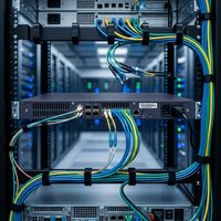 Gateway VoIP IAD600-8FXO Gigabit SIP, Convertitore da Analogico a IP con 2 Porte GE RJ45 per Sistemi Telefonici Aziendali