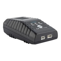 Cargador de Baterías Compacto de Bolsillo ToolkitRC C3 AC 25W 2.2A para LiPo LiHV 2S 3S, Estación de Carga Inteligente de Escritorio