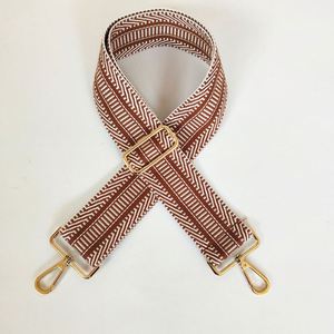 Stylish 5cm <b>Replacement</b> Crossbody Purse Straps Strong Embroidered Guitar Belt for Handbag - Product Image 5