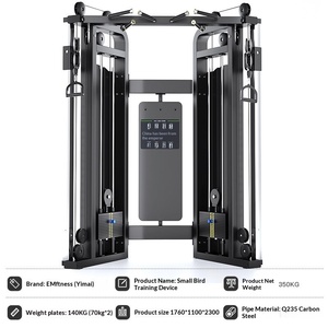 Máquina <span class=keywords><strong>de</strong></span> Cable Multifunción <span class=keywords><strong>para</strong></span> <span class=keywords><strong>Gimnasio</strong></span> en Casa, Entrenador Funcional Comercial, Pila <span class=keywords><strong>de</strong></span> Pesas <span class=keywords><strong>de</strong></span> 70 kg, Equipo <span class=keywords><strong>de</strong></span> Entrenamiento <span class=keywords><strong>de</strong></span> Fuerza <span class=keywords><strong>de</strong></span> Acero Q235 - Product Image 5