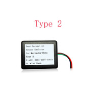 Pour benz Siège Occupation Capteur SRS Émulateur FType 1 Type 2 Type 3 Type 4 pour W204 W211 W104 W230 X164 W171 10 pcs/lot