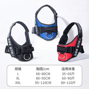 Laisse pour chien, races moyennes à grandes, Golden Retriever, Labrador, laisse de promenade pour chien, harnais, dispositif anti-explosion pour animaux de compagnie. - Product Image 4