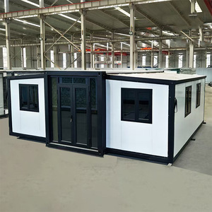 Maison préfabriquée en conteneur extensible moderne au Maroc, à faible coût, structure isolée en kit, résistante aux tremblements de terre, utilisation pour école, centre commercial, ISO9001 - Product Image 4