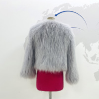 Veste en fourrure de raton laveur véritable de haute qualité, vêtements d'extérieur courts à la mode pour femmes