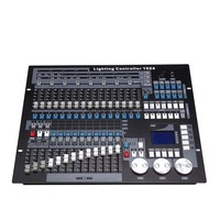 Projecteur d'éclairage DJ professionnel LED par têtes mobiles 1024 DMX Console effets de scène E27 ampoule Base musicien Flightcase emballé