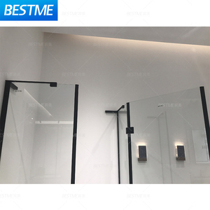 Forma di diamante <span class=keywords><strong>senza</strong></span> cornice Design cerniera <span class=keywords><strong>porta</strong></span> <span class=keywords><strong>bagno</strong></span> custodia in vetro temperato <span class=keywords><strong>porta</strong></span> doccia - Product Image 6