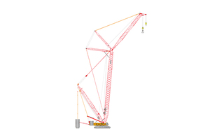 מנוף זחלילי הידראולי 600 טון SCC6000A עם מנוע, תיבת הילוכים ומשאבה - מבוקש מאוד - Product Image 2