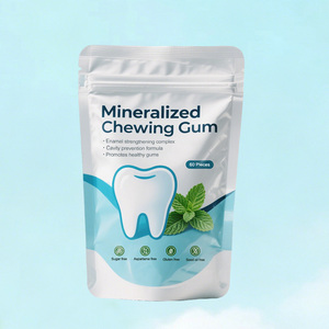 <span class=keywords><strong>Chewing</strong></span>-<span class=keywords><strong>gum</strong></span> <span class=keywords><strong>sans</strong></span> <span class=keywords><strong>sucre</strong></span> à la menthe en cubes bruns, formule <span class=keywords><strong>Xylitol</strong></span>, prêt à consommer, collation quotidienne, emballage en vrac - Product Image 2