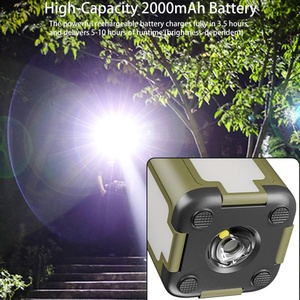 <span class=keywords><strong>Linterna</strong></span> LED Plegable para Camping con Carga Solar de 2000mAh, Impermeable, Ligera, para Tienda de Campaña, Emergencias, Multifuncional - Product Image 5