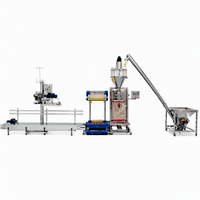 Machine de remplissage semi-automatique à bouche ouverte pour sacs de 10 kg, 25 kg, 50 kg, pour poudre de lait, équipement d'emballage de poudre en sac, précision ±0,2%
