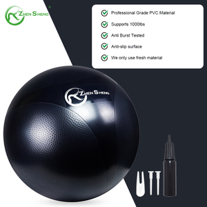Ballon de yoga anti-éclatement breveté Zhensheng Factory, 100% nouveau matériau, style Harmony, PVC, pour fitness <span class=keywords><strong>et</strong></span> Pilates - Product Image 1