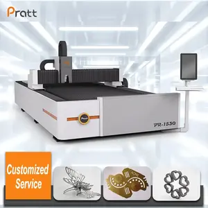 Sợi máy cắt laser 1kw 3KW 6KW Chất lượng cao siêu tốc độ nhanh CNC máy cắt laser cho thép kim loại