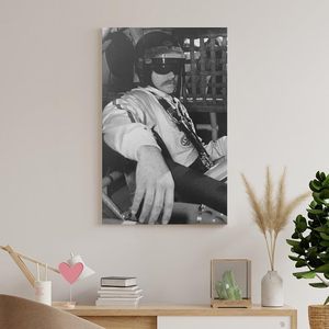 Personnalisé Dale Earnhardt Racing Portrait Vintage Motorsports Poster Wall Art Home Decor - Product Image 5