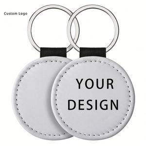 Custom Festival Promos Eco-Friendly Stainless Steel <b>Keychains</b> with Cartoon Designs Woven Pu <b>Leather</b> Decorations - Product Image 6