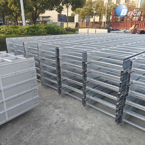 BESCA BSC-016 Rak Kabel Industri 85 <span class=keywords><strong>Um</strong></span> Berlapis Seng 24ft Tipe Tangga Baja Galvanis Celup Panas 60pcs 400kg - Product Image 5