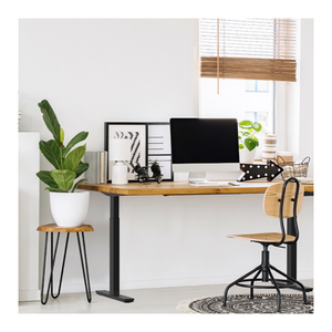 Table de bureau électrique intelligente convertible ZGO, moderne, extensible, à double moteur, livraison gratuite, multifonction, hauteur réglable - Product Image 4