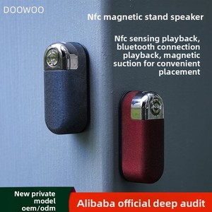 Mini Altavoz Inalámbrico Magnético <span class=keywords><strong>con</strong></span> NFC Táctil y Refuerzo de Bajos, Audio Portátil de Escritorio, Compatible <span class=keywords><strong>con</strong></span> Tarjeta TF, Sistema de Sonido Inteligente - Product Image 3