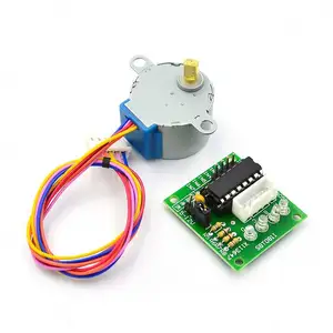 Günstige Hot Selling 5V 28BYJ-48 4-Phasen-DC-Getriebe-Schrittmotor und ULN2003 Schrittmotor-Treiber platinen modul für Ardui PIC 51 AVR