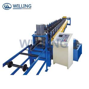 Trung Quốc thực hiện một nửa máng xối cuộn tạo thành máy Điều kiện Mới vật liệu thép bê tông gạch loại gạch làm gạch máy móc - Product Image 6