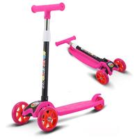 Patinete Plegable para Niños con Freno y Altura Ajustable, Precio Económico al por Mayor