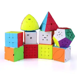 MB1ホットキッズ教育用プラスチックキューブおもちゃアンチストレススピードマジカルパズルおもちゃカラフルなマジックキューブ