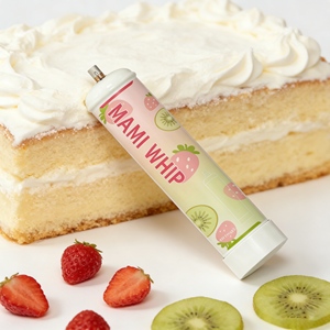 ถังแก๊สเหล็กแบบใช้ครั้งเดียวขนาด 1 ลิตร สำหรับงานอุตสาหกรรม ใช้กับครีมวิปปิ้ง ครีมเชคเกอร์ สำหรับงานแฟนโซนฟุตบอล CO2 และฮีเลียม - Product Image 5