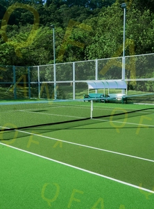 APEX Colors Erba Sintetica Personalizzata per Campo da Tennis Resistente alle Intemperie Drenaggio Rapido Prato Artificiale per Campi Residenziali Tutte le Stagioni - Product Image 5