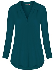 Nieuw Model Vrouwen Wit Massief Blouse Strepen Ontwerp Voor Formele <span class=keywords><strong>Blouses</strong></span> - Product Image 5