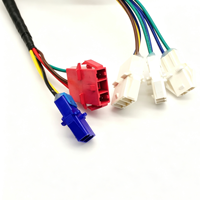 Harness Kabel Multi-branch Kustom dengan Konektor Plastik Berwarna-warni untuk Modul Pendingin dan Kontrol Elektronik