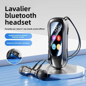 Cuffie Wireless con Schermo LCD Colorato, Bassi Stereo, per Gaming e Canto, Novità 2025, Lunga Durata della Batteria con Slot per Scheda TF - Product Image 4