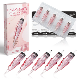 Tolva aerodinámica <span class=keywords><strong>de</strong></span> tamaño Nano desechable 1RL para <span class=keywords><strong>agujas</strong></span> <span class=keywords><strong>de</strong></span> cartucho universales <span class=keywords><strong>de</strong></span> cejas para cartuchos <span class=keywords><strong>de</strong></span> maquillaje permanente <span class=keywords><strong>de</strong></span> tatuaje PMU - Product Image 3