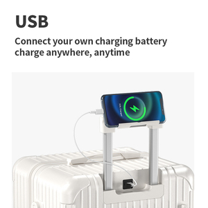 Nuovo Arrivo Valigia Trolley di Grande Capacità con Portabicchieri, Ruote Girevoli a 360 Gradi, Unisex, Resistente, con Serratura TSA per Viaggi - Product Image 3