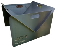 Brasero pliable en acier portable pour l'extérieur, modèle personnalisé Aochun