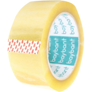 Cinta de Embalaje Acrílica Baybant BOPP Sensible a la Presión, 45 mm x 100 m, 40 Micras, de Una Sola Cara, Transparente, para Sellado de Cajas Fuertes - Product Image 1