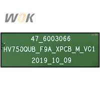 Écran LCD 75 pouces HV750QUB-F9C 3840*2160 UHD 60Hz 4K 96 broches, pièce de rechange Open Cell pour remplacement d'écrans de téléviseurs Samsung LG